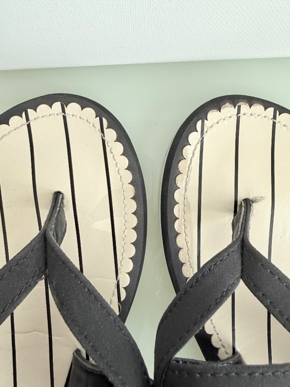 Lauren Ralph Lauren Rosalind Sandals Black Size 9 - Picture 14 of 16